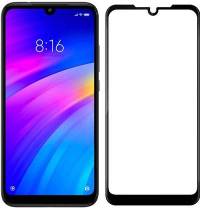 NKCASE Edge To Edge Tempered Glass for Redmi 7