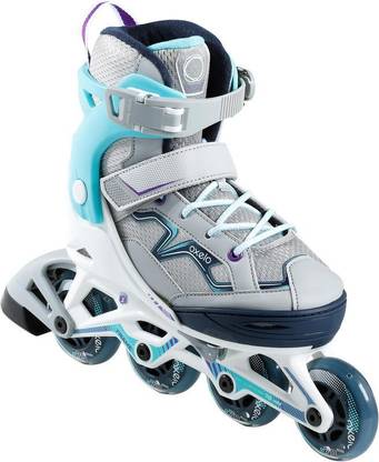 Oxelo by Decathlon KIDS INLINE ROLLER SKATES FIT 3 JR TURQUOISE In-line Skates - Size 35/38 Euro