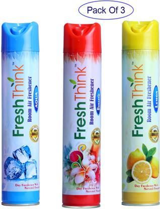 freshthink lemon, aqua, rose Spray 021