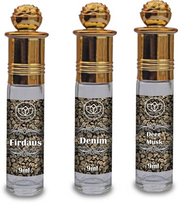 ASHTAAROMAS Set of 3 Combo Floral Attar