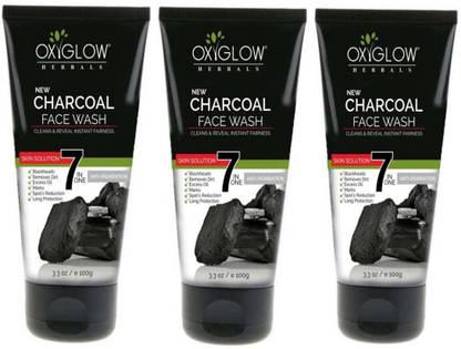 OXYGLOW Charcoal Facewash Face Wash