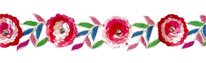Sofias Multicolor Lace with Beadwork, Sequins and Diamonds Lace Reel