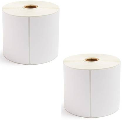 ample india AISTK-100x150-1 x 2 Permanent Paper Label