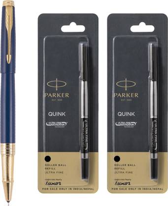 PARKER Aster Matte Blue GT Roller Ball Pen