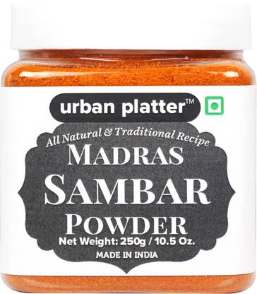 urban platter Madras Sambar Powder, 250g [All Natural & Traditional Recipe]