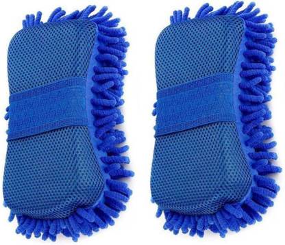 ASHIRWAD Microfiber, Polyester, Fabric Vehicle Washing  Sponge
