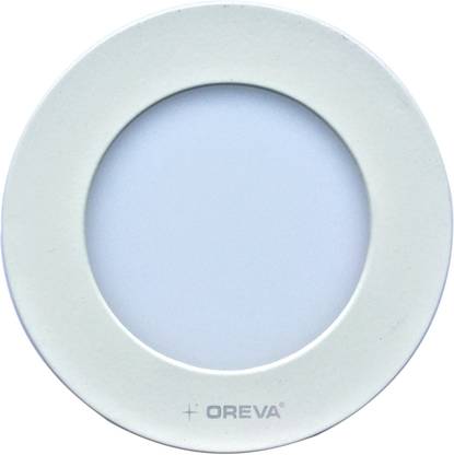 OREVA 9 W Luna Surface Panel Light Recessed Ceiling Lamp