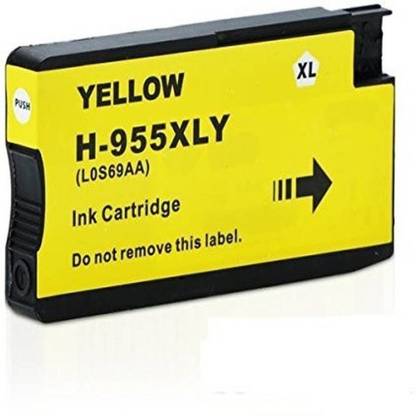 POWER CARTRIDGE 955XL INK CARTRIDGE FOR USE HP OfficeJet Pro 7720 Wide Format All-in-One Printer HP OfficeJet Pro 7730 Wide Format All-in-One Printer HP OfficeJet Pro 7740 Wide Format All-in-One Printer HP OfficeJet Pro 8210 Printer HP Officejet Pro 8710 All-in-One Printer HP Officejet Pro 8720 All-in-One Printer HP Officejet Pro 8730 All-in-One Printer Yellow Ink Cartridge
