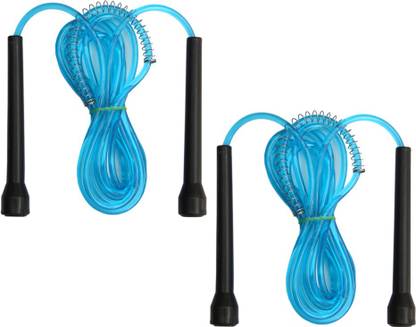 Resh Pack of 2 (Blue) Freestyle Skipping Rope