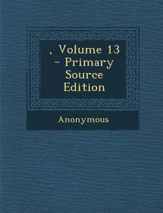 , Volume 13
