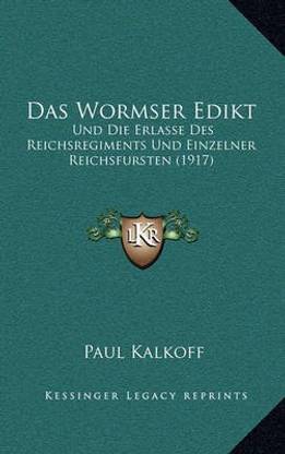 Das Wormser Edikt