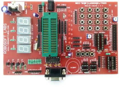 Robosoft Labs 8051 / 8052 (40 pin) Microcontroller Development Board with RS232 Micro Controller Board Electronic Hobby Kit