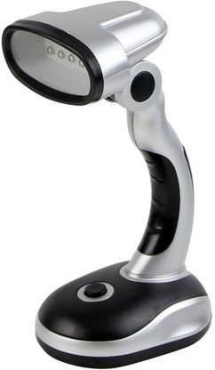 De-TechInn Lightweight Angle Adjustable Battery-Powered Cordless Mini 12 LED Emergency Study Lamp
