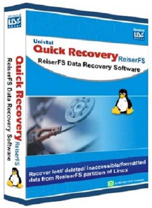 Unistal Quick Recovery - Linux (ReiserFS) Data Recovery Software