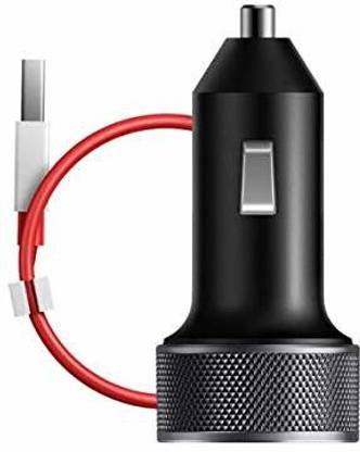 Bhavi USB Gadget Accessory Combo for Dash fast 3.5amp Car Charge Power Adapter and Round Type C Dash cable Compatible with Oneplus 6/6T/ 5/ 5T /3 /3T
