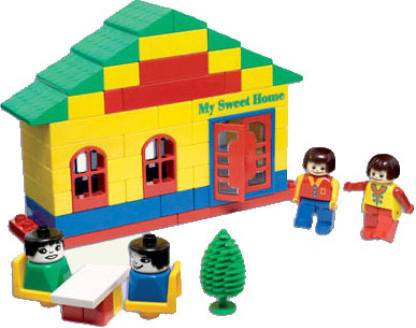 पीकॉक Kinder Blocks Home Sweet home