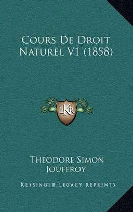 Cours De Droit Naturel V1 (1858)