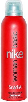 NIKE Basic Scarlet Deodorant Spray  -  For Women