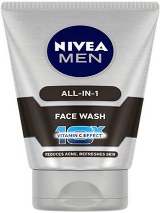 Nivea Men Men All-in-1 10X Effect 100gm (Pack of 2) Face Wash
