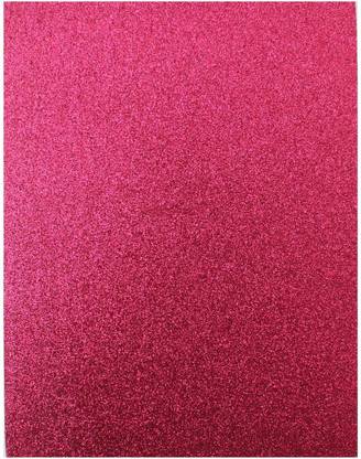 SWARUP GLITTER FOAM SHEETS A4 SIZE DARK PINK COLOUR (PACK OF 10)