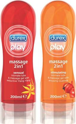 Aayatouch Durex Play Massage Gel 2 in 1 Sensual Combo Lubricant Lubricant