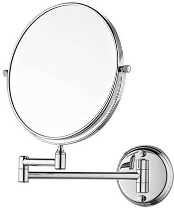 BRANDSHOPPY 5X Magnifying Shaving Mirror Makeup Mirror Wall Mount Magnifying Mirror