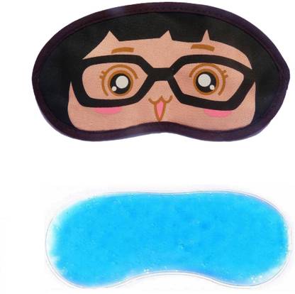 Jenna Cooling Ice Gel Sleeping eye Mask for Insomnia, Eye Shade