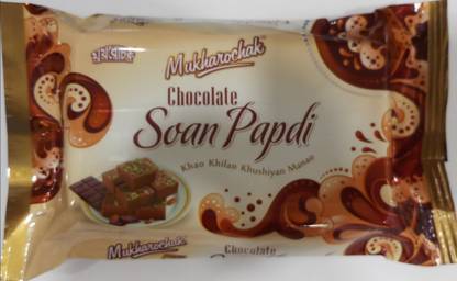 MUKHAROCHAK CHOCOLATE SOANPAPDI Pouch