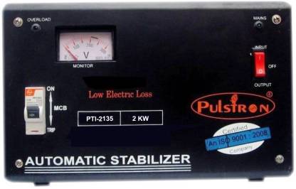 PULSTRON PTI-2135 2 KVA (135V-290V) Single Phase Automatic Mainline Voltage Stabilizer