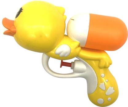 EMOB Duck Shaped Water Soaker Blaster Bathtime Water Gun Bath Toy for Kids Bath Toy