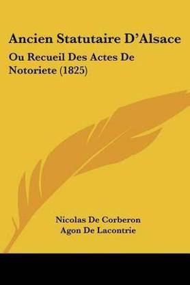 Ancien Statutaire D'Alsace