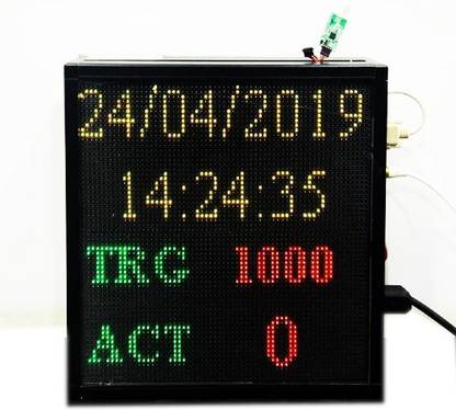 REGA Production Counter Display Electric Bulletin Board