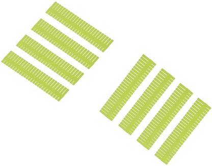 IARA Interlocking Plastic Partition Organizer Storage Box, Pack of 8 Strips Drawer Divider