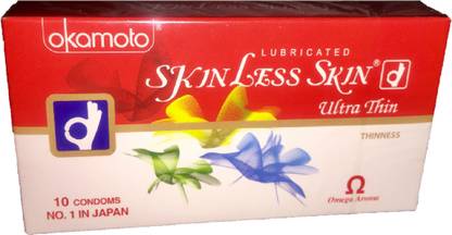 okamoto ULTRA THIN Condom (No.1 In JAPAN) (Omega Aroma) (10S) Condom