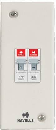 HAVELLS DB MCB ENCL DP Metal Enclosure Sheet Steel 2 Pole Distribution ENCL DP MCB