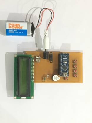 project hub Electronic Voting Machine using Arduino Display Lights Electronic Hobby Kit