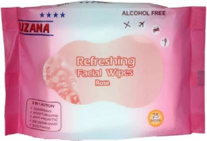 Uzana R FACIAL/FACE TISSUES -Wet-MAKEUP REMOVE