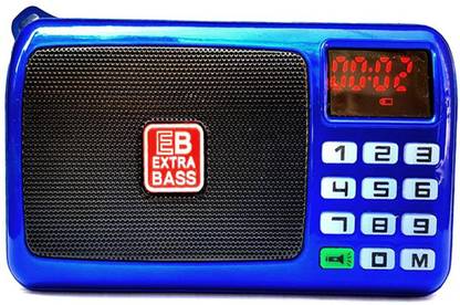 CRETO SM-53 FM Radio USB/AUX/TF Card Player With Inbuilt LED Torch FM Radio