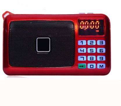 CRETO Music Player SM-53 FM Radio With Inbuilt LED Torch USB/AUX/MicroSD Card Player FM Radio