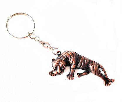 Feel alive Royal Bengal Tiger Key Ring Keyring Metal Keychain Key Chain