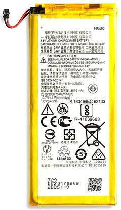 Door Of Fashion Mobile Battery For  Motorola G5S / G5S Plus / XT1795 / XT1804 / G6 / XT1806 / XT1925