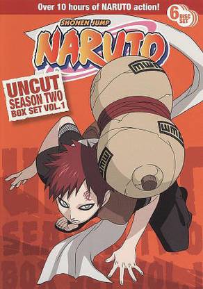 NARUTO UNCUT SEASON 2 BOX SET VOL 1