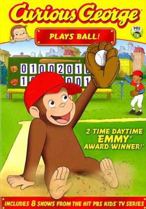 CURIOUS GEORGE:PLAYS BALL
