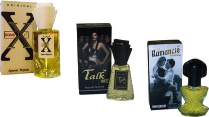 St. Font Combo Of GoneXI - TalkMe - Ramancie ( Pack of 3 ) Perfume  -  90 ml