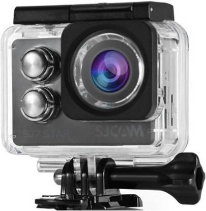 Mobilegear SJCAM SJ7 STAR 4K WIFI Touch Screen With Accessories Sports and Action Camera