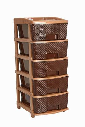 Flipkart Perfect Homes Studio Plastic Free Standing Chest of Drawers