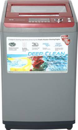 IFB 6.5 kg 5 Star Aqua Conserve Lint Tower Filter, Hard Water Wash Fully Automatic Top Load Washing Machine Red