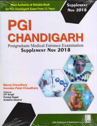 PGI Chandigarh postgraduate Medical Entrance Examination Supplement Nov. 2018