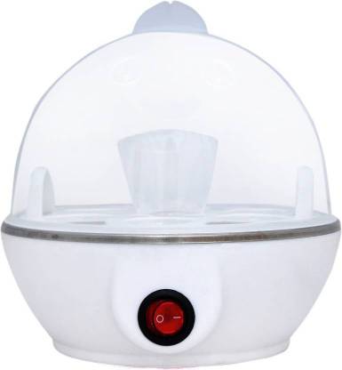 NIRVA Egg Boiler 7 Egg Capacity Electric Egg Steamer with Measuring Cup Hard And Soft Boiled Electric Egg Poacher Egg Cooker