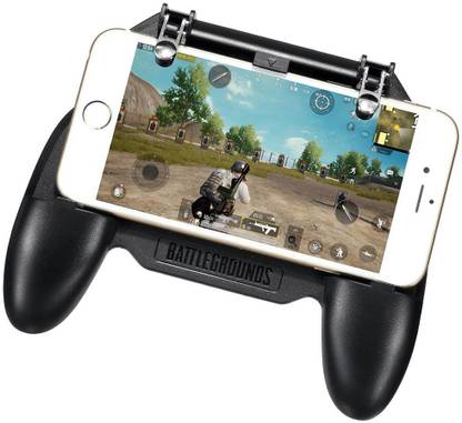 LIFEMUSIC SR Pubg Mobile Game Cooling Fan And Powerbank Controller Hand Grip Joysticks For 4.5-6.5" Android & iOS  Gamepad